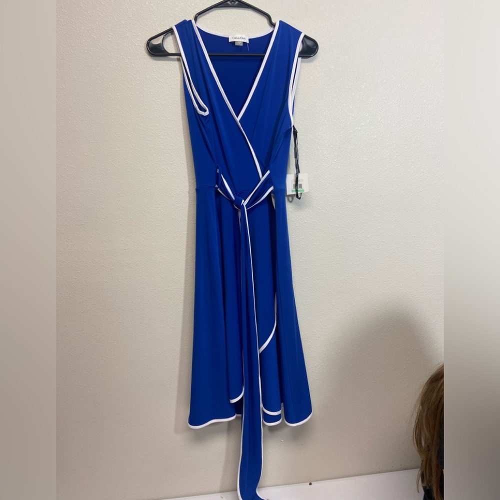 Calvin Klein, blue, size 8 dress
